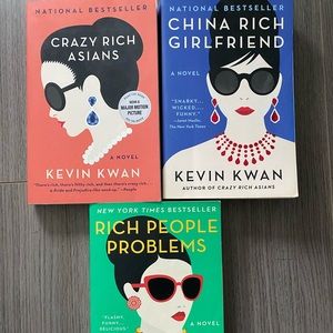 Crazy Rich Asian series - set of three books